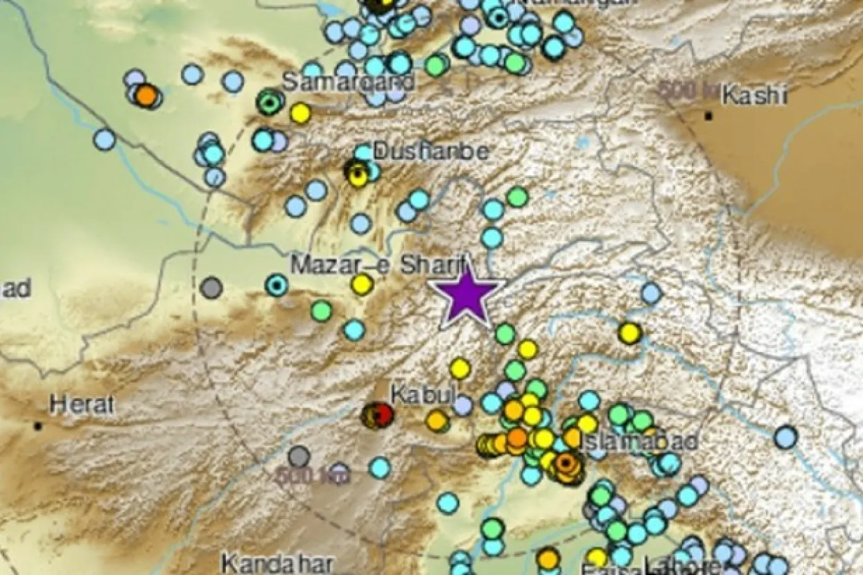 Snažan potres magnitude 6,5 pogodio veći dio Afganistana, Pakistana i dijelove Indije