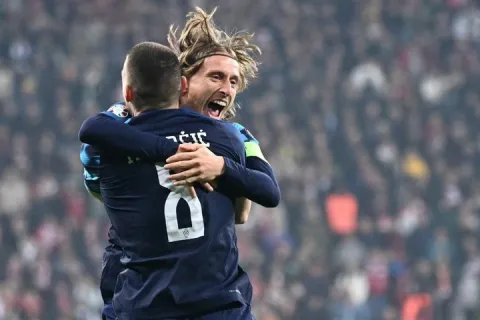 Luka Modrić i Mateo Kovačić