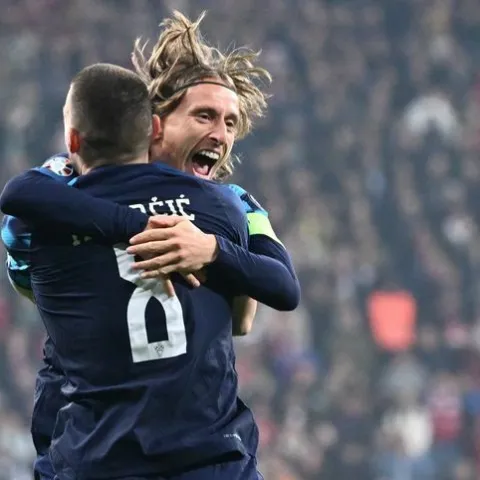 Luka Modrić i Mateo Kovačić