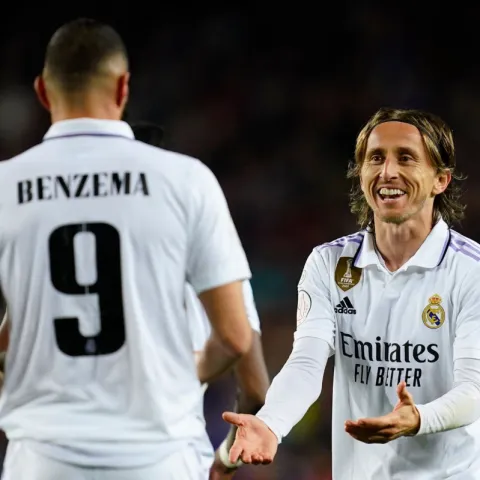 Benzema i Modrić