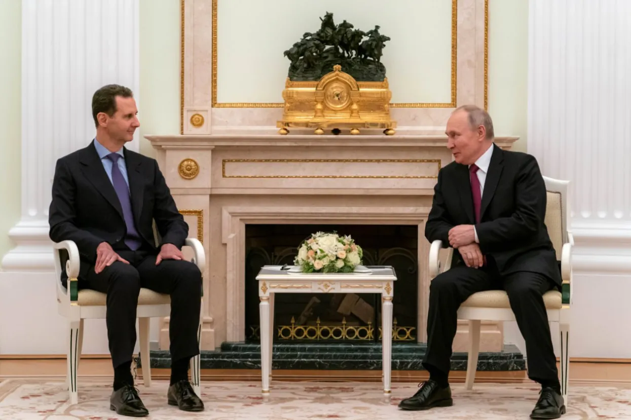 Bašar Al-Asad i Vladimir Putin