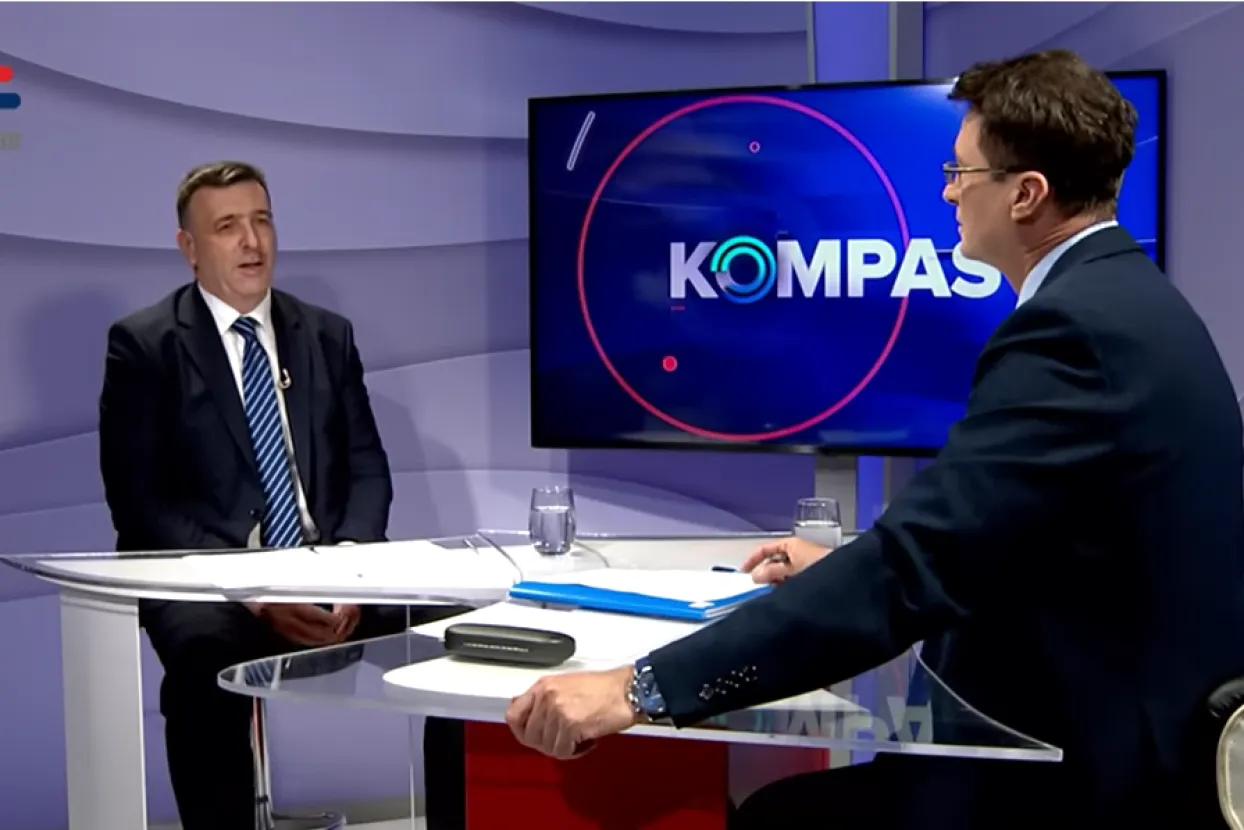 Predrag Čović u emisiji Kompas Mire Vasilja