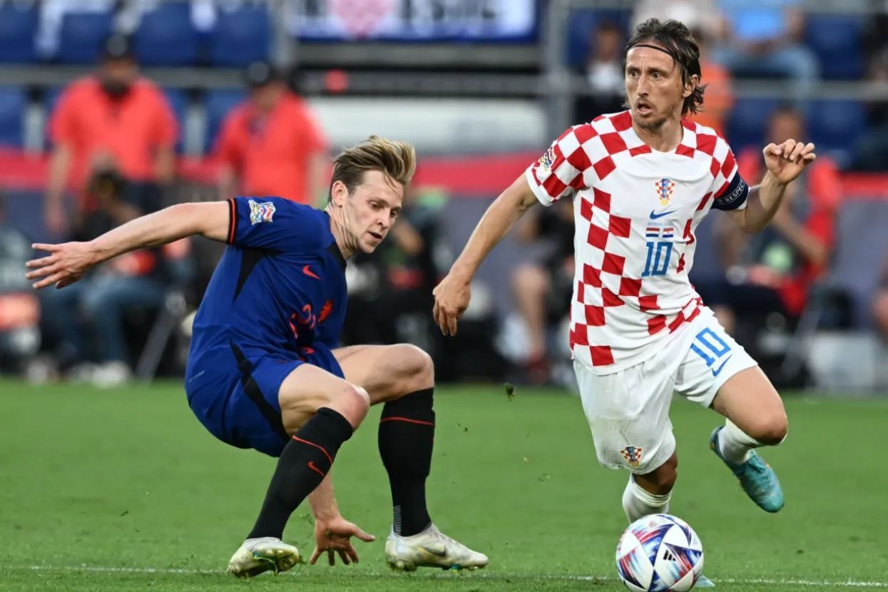 Luka Modrić i Frankie De Jong