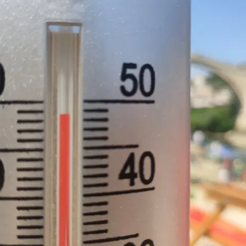 Temperatura, vrućina, Mostar