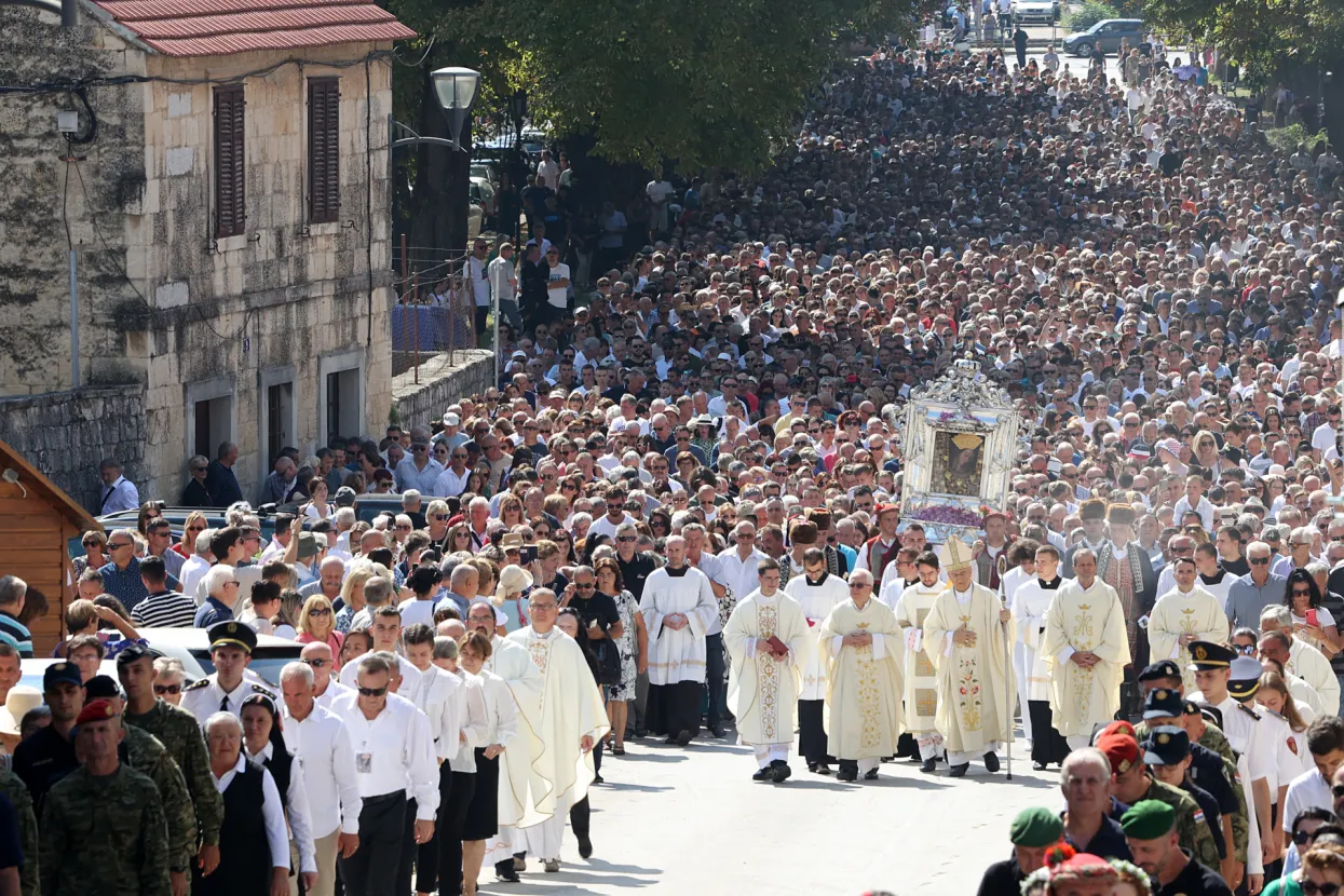 Sinj, 15.08.2023. - Blagdan Velike Gospe u Sinju