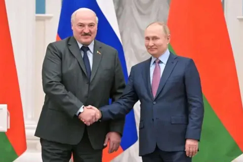 Lukašenko i Putin