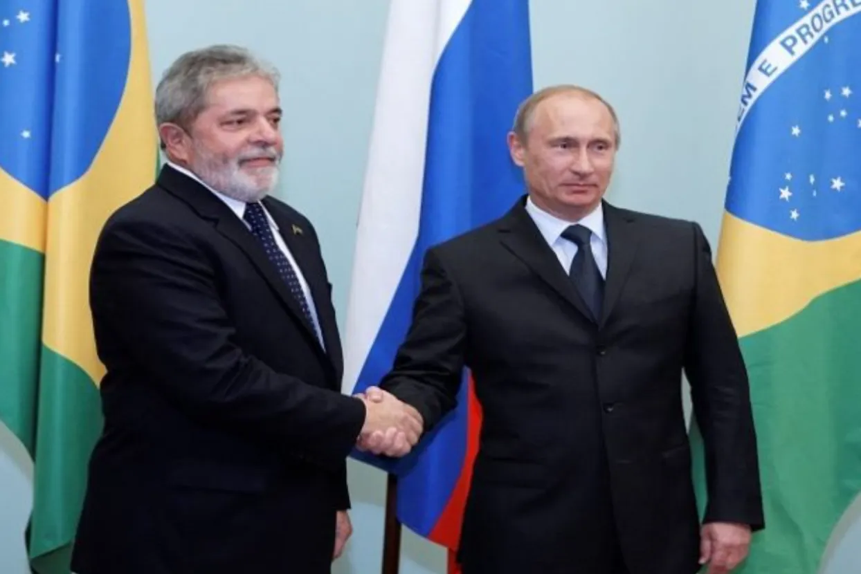 Luiz Inacio Lula da Silva i Vladimir Putin