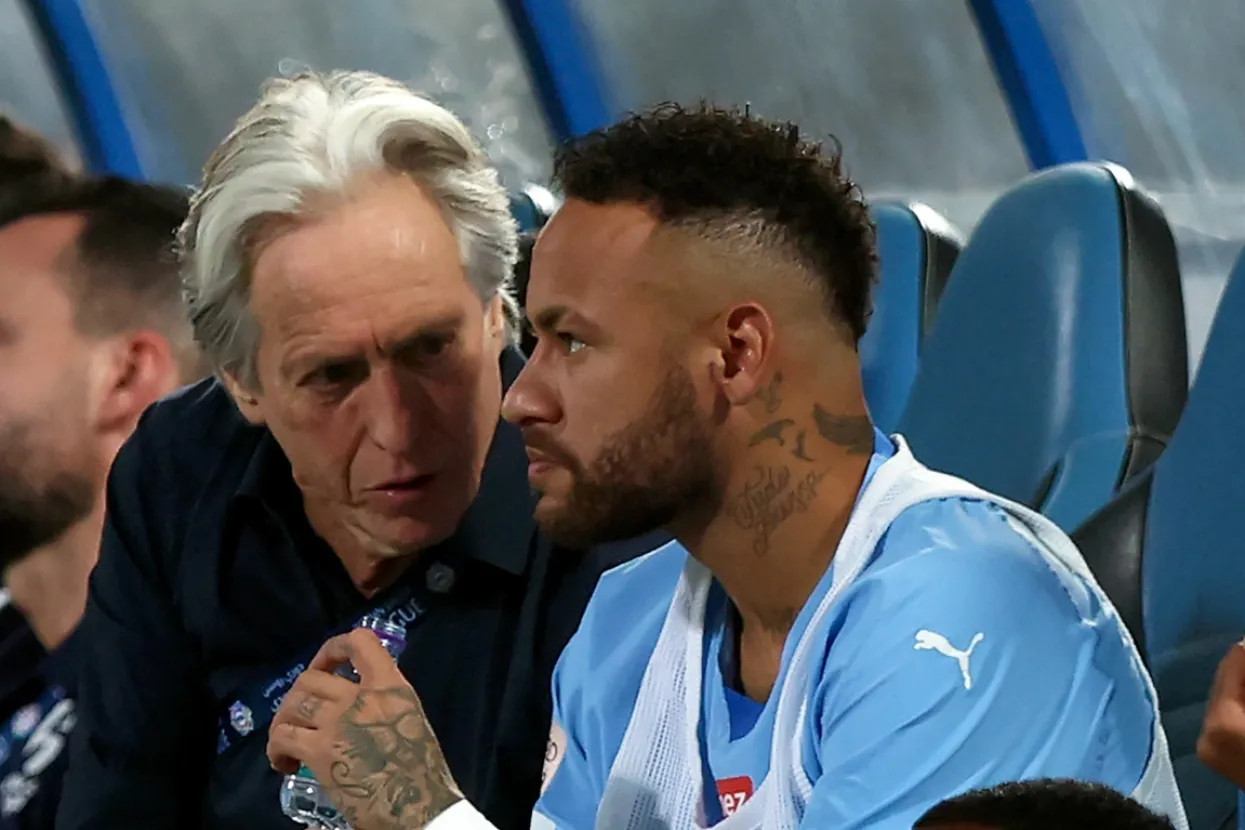 Jorge Jesus i Neymar