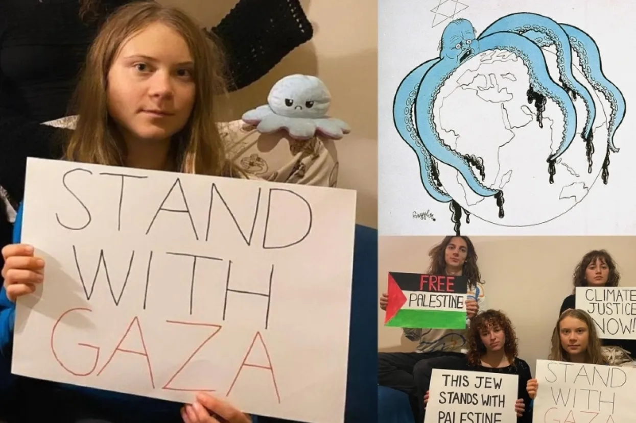 Greta Thunberg i antisemitske poruke