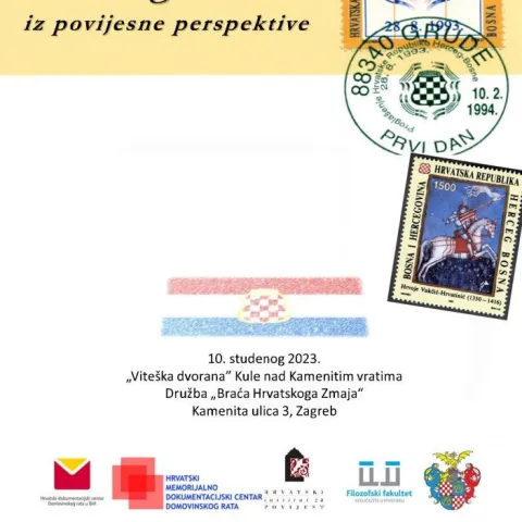 Znanstveni skup Herceg-Bosna iz povijesne perspektive održat će se 10. studenog 2023. u Zagrebu, u Viteškoj dvorani Kule nad Kamenitim vratima. <br>