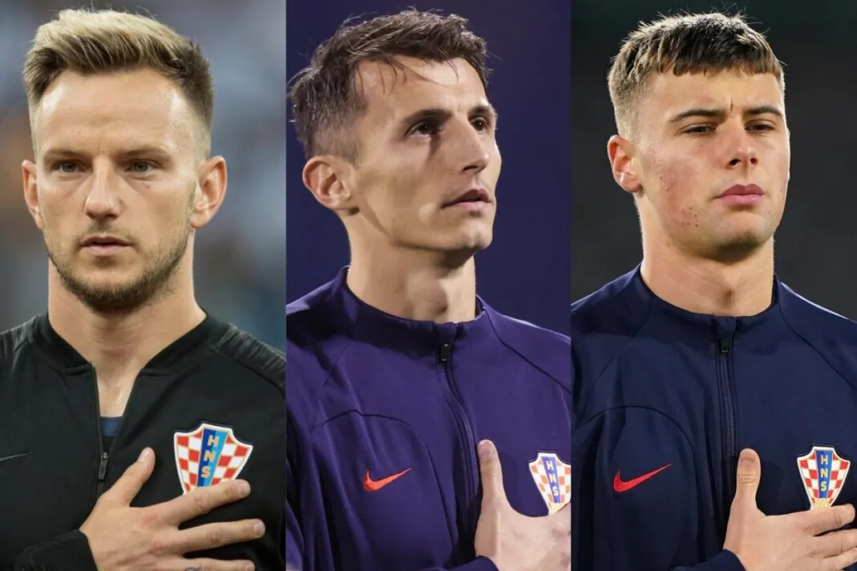 Ivan Rakitić, Ante Budimir, Gabriel Vidović