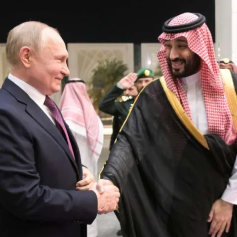 Vladimir Putin i Mohamed bin Salman