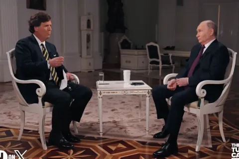 Carlson i Putin