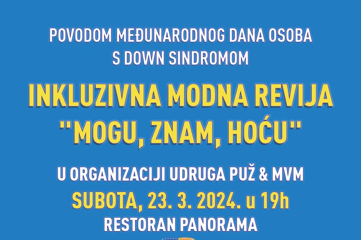 Livno: Modna revija osoba s invaliditetom "Mogu, znam, hoću"