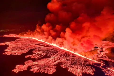 Erupcija vulkana na Islandu