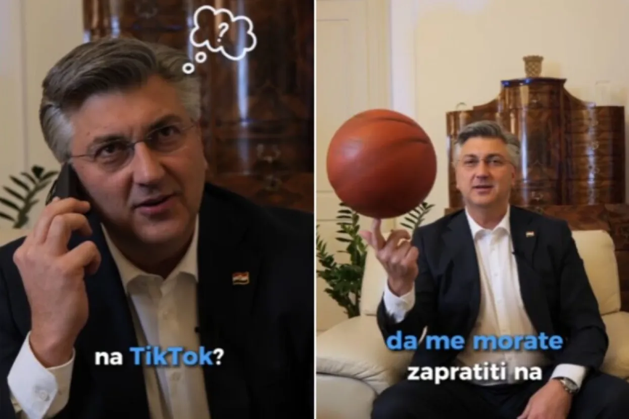 Plenković na TikToku