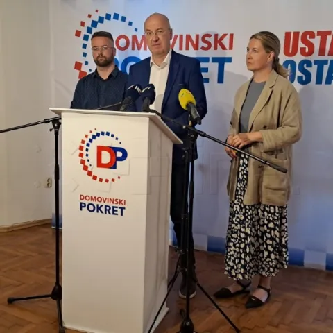 Mario Radić, lider Domovinskog pokreta 