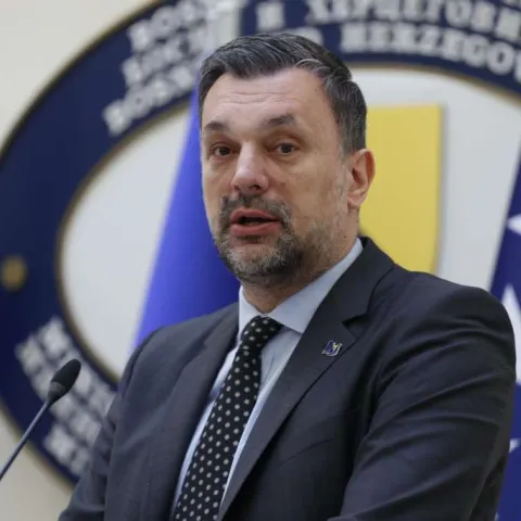 Elmedin Konaković, ministar vanjskih poslova BiH, 