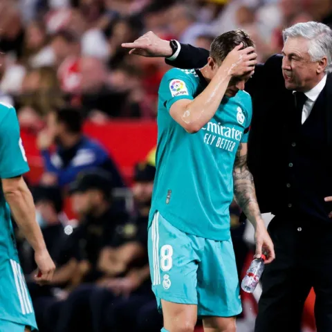 Modrić, Kroos i Ancelotti