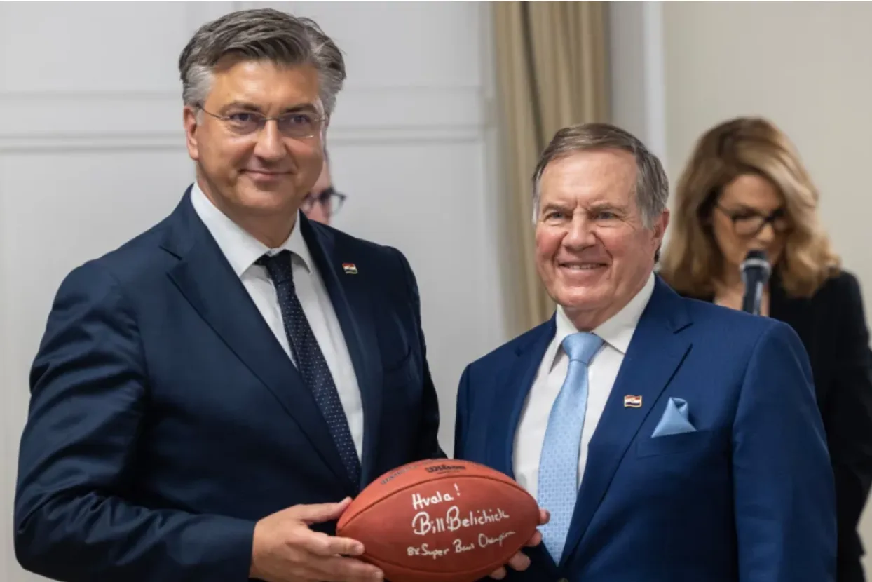 Andrej Plenković i Bill Belichick