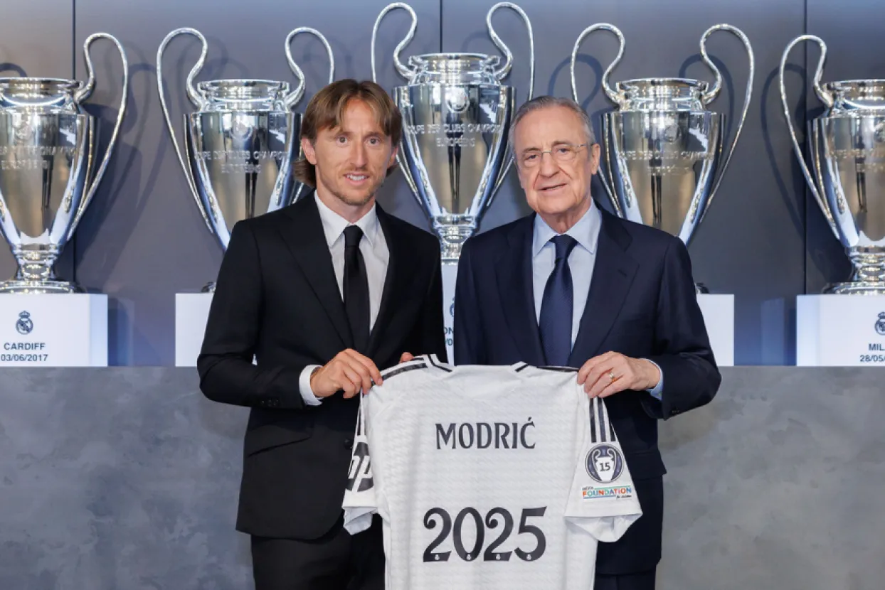 Luka Modrić produljio ugovor s Realom