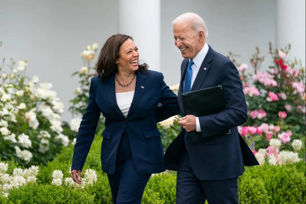 Kamala Harris i Joe Biden