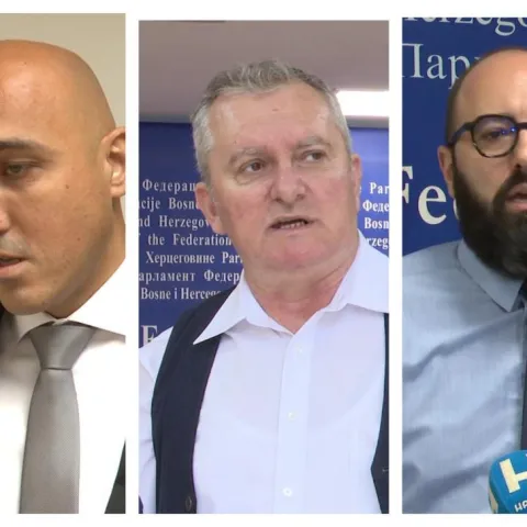 Marijan Marjanović (HDZ BiH), Mario Karamatić (HSS BiH), Damir Mašić (SDP BiH) 