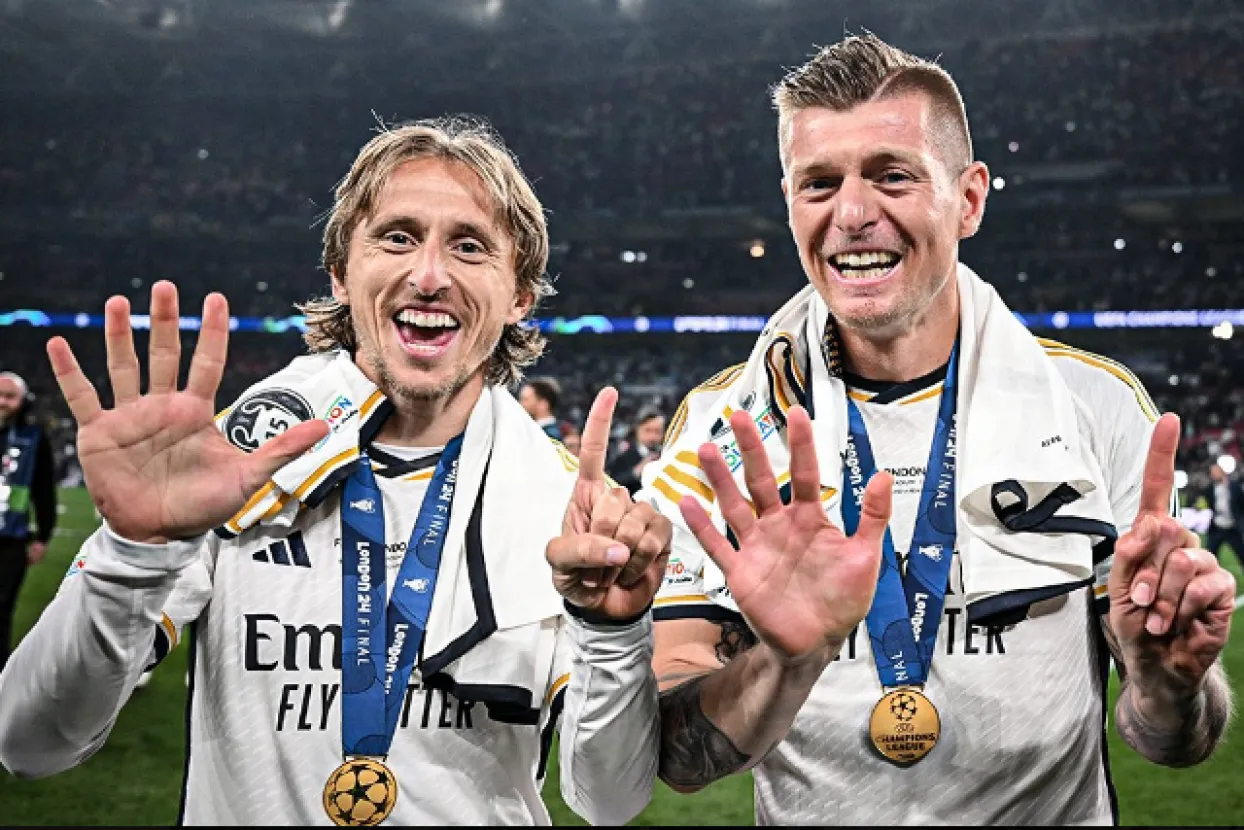 Luka Modrić i Toni Kroos