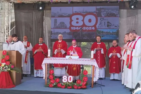 Obilježena 80. godišnjica od rušenja crkve sv. Ante Padovanskog u Bihaću 