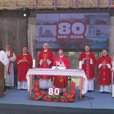 Obilježena 80. godišnjica od rušenja crkve sv. Ante Padovanskog u Bihaću 