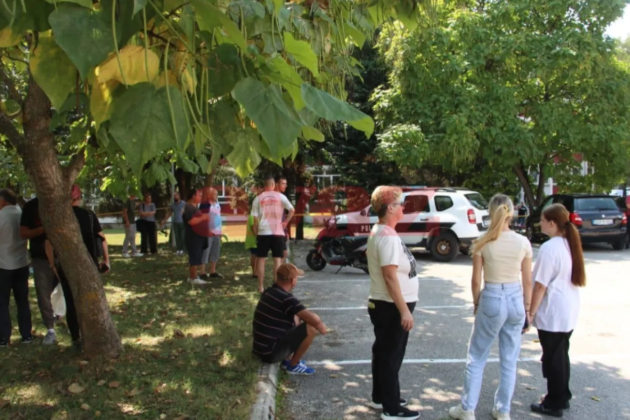 Mjesto stravičnog događaja u Sanskom Mostu