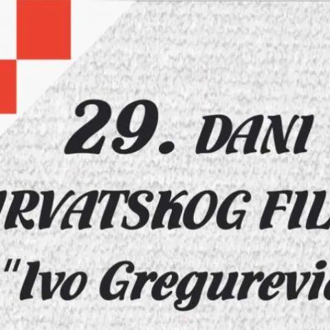 29. Dani hrvatskog filma 'Ivo Gregurević'