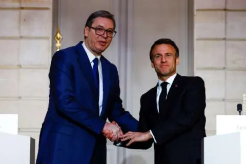 Vučić i Macron