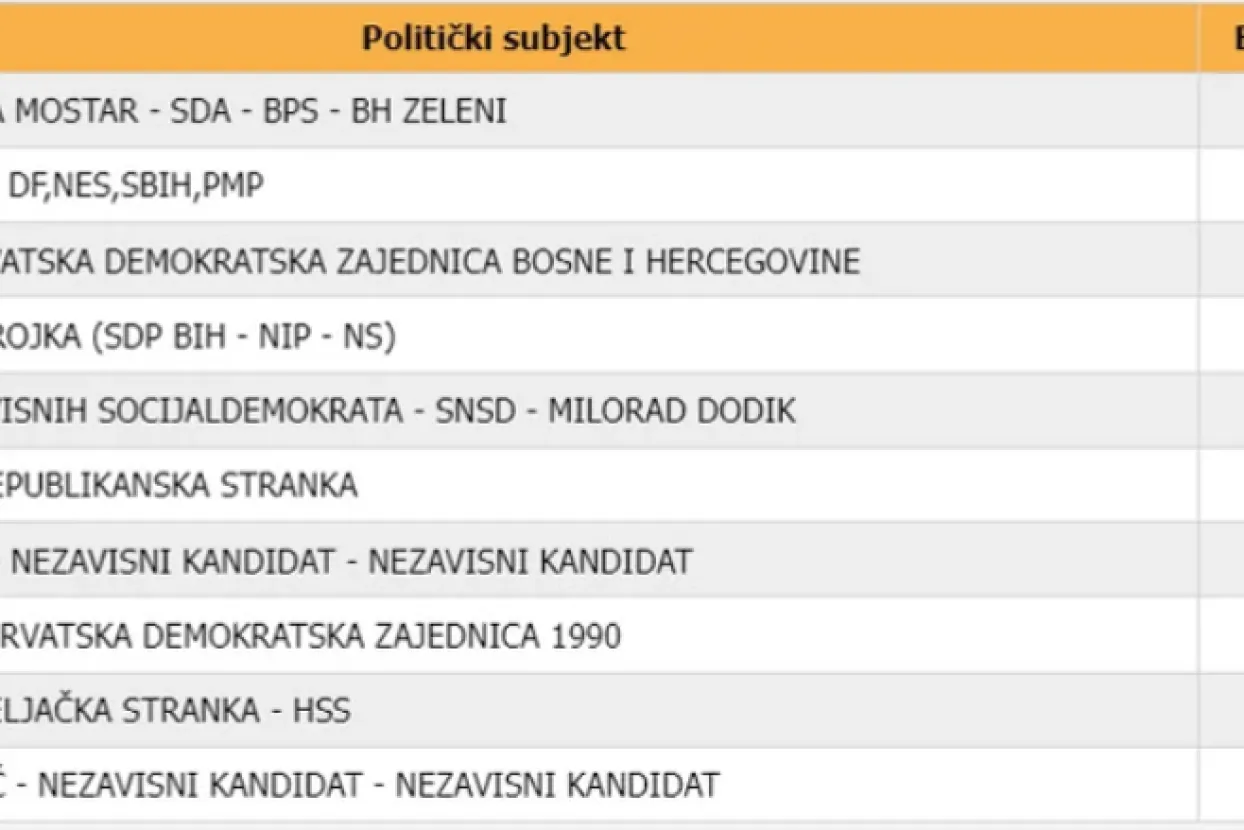 Lokalni izbori u BiH - Mostar