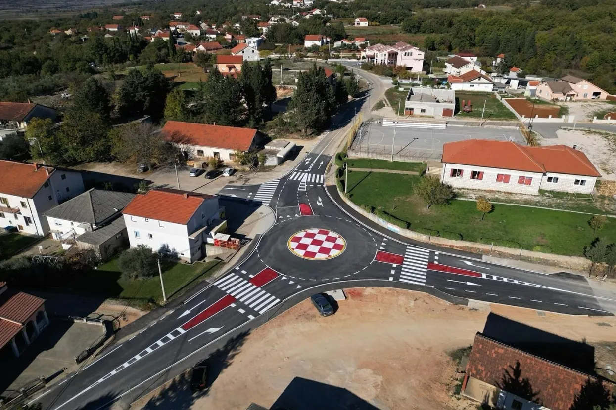 Kružni tok u Donjoj Blatnici kod Čitluka