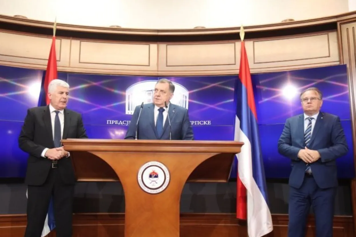 Dragan Čović, Milorad Dodik i Nermin Nikšić