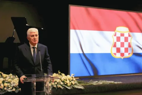 Čović i visoko izaslanstvo u Grudama na obilježavanju Dana Općine, Dana ŽZH i HZHB