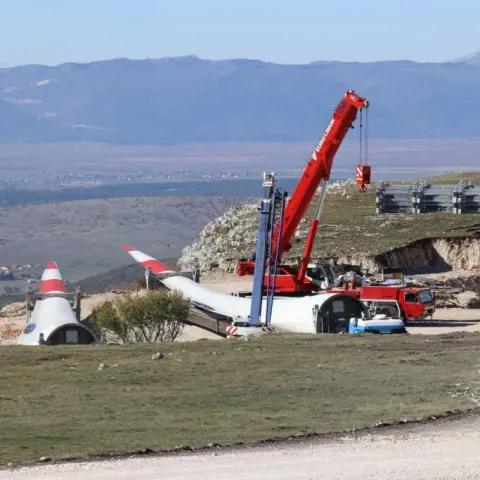 Na području Tomislavgrada i Livna gradi se najveći vjetropark u BiH