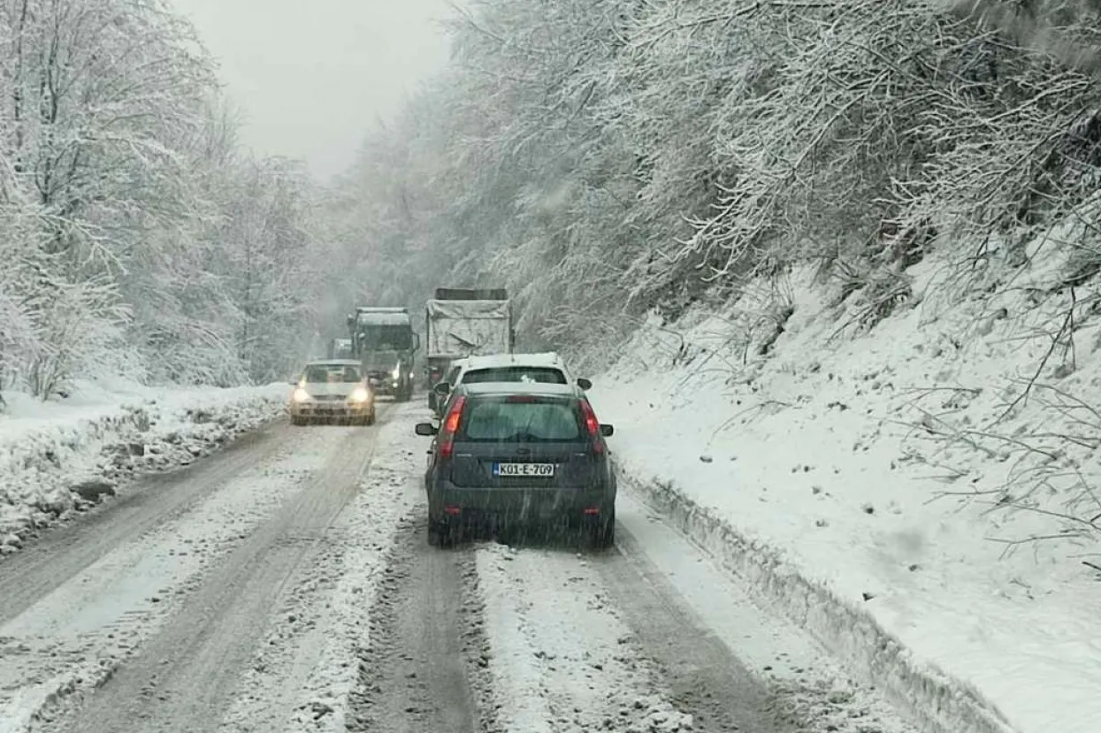 Jak vjetar stvara snježne nanose u zapadnim područjima Bosne